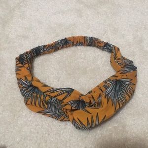 Tropical graphic headband
